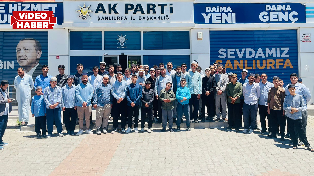 Şanlıurfa’da kapatılan Kur’an kursu için AK Parti’ye ziyaret!
