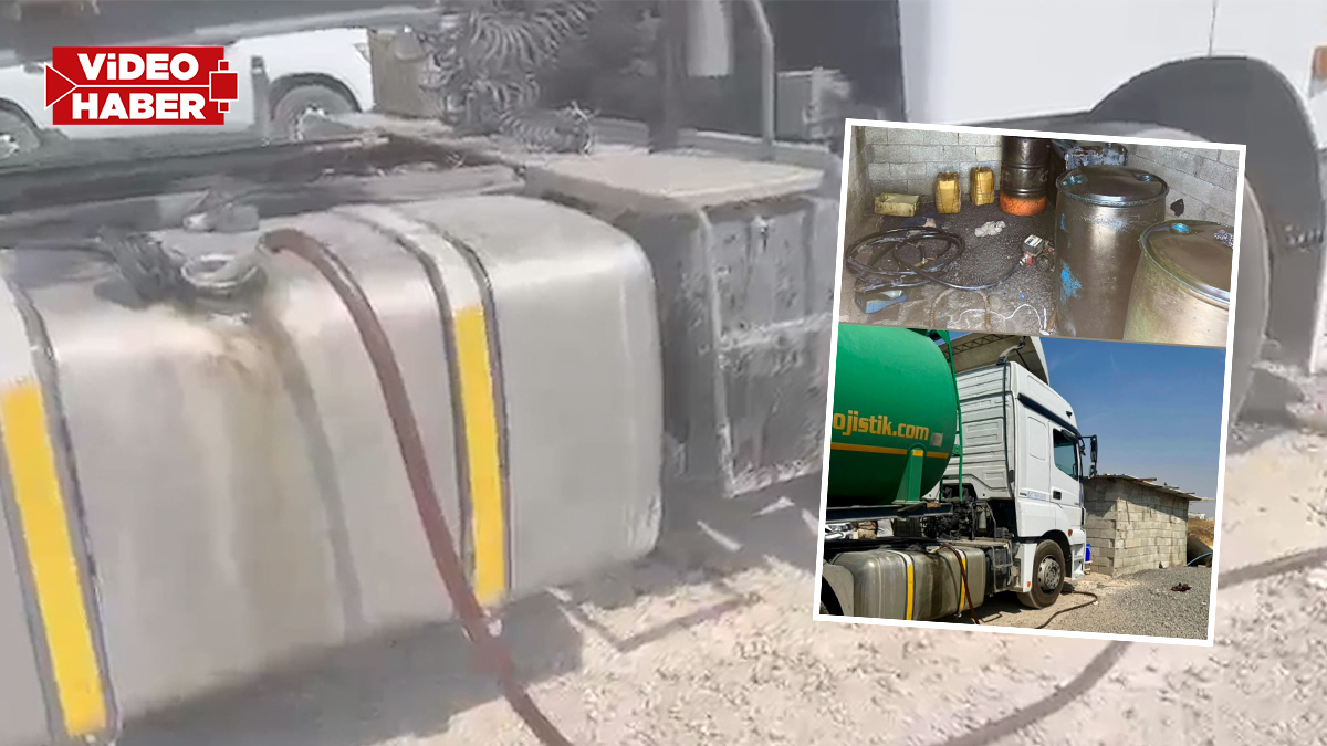 Şanlıurfa’da jandarmadan kaçak akaryakıt operasyonu! Yüzlerce litre ele geçirildi