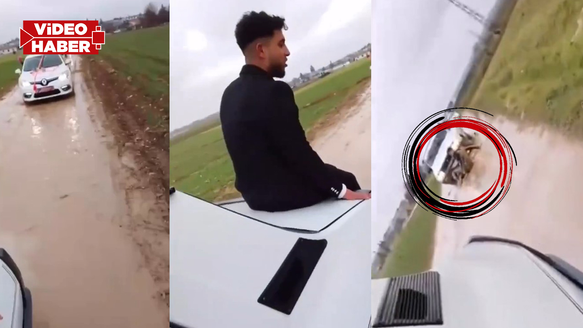 Şanlıurfa’da düğün konvoyunda sorumsuzluk az kalsın can alıyordu!