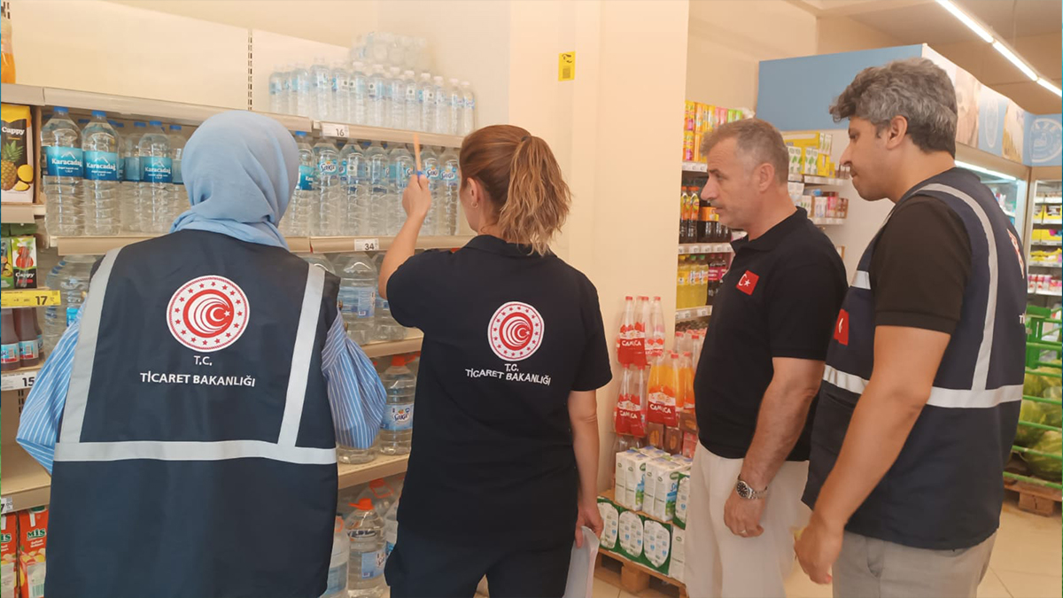 Şanlıurfa’da depozito fırsatçılarına af yok! Ambalajlı içeceklerde zam takibi
