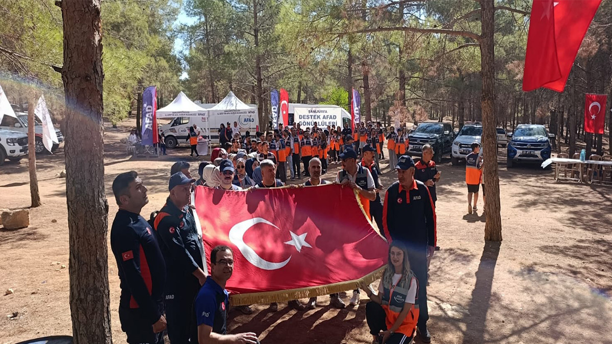 Şanlıurfa’da AFAD gönüllüleri motivasyon etkinliğinde buluştu