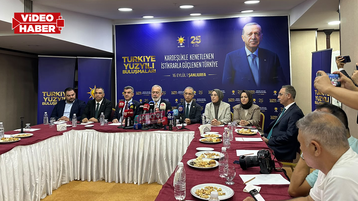 Şanlıurfa'da AK Parti kendi gündeminde kaldı
