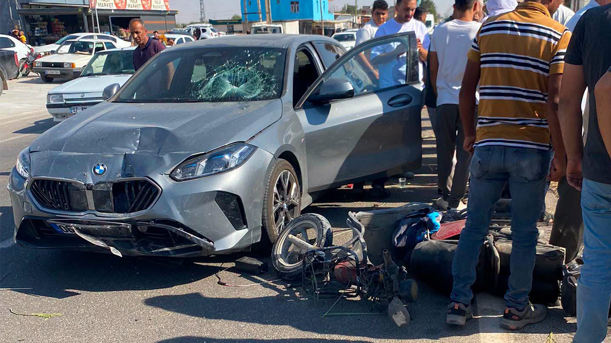 Şanlıurfa’da akşam saatlerinde feci kaza! 1’i ağır 2 yaralı