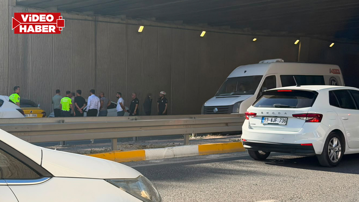 Şanlıurfa’da akşam saatlerinde zincirlenme kaza!