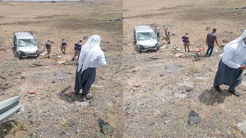 Şanlıurfa’da araç takla attı: 2’si bebek 4 yaralı