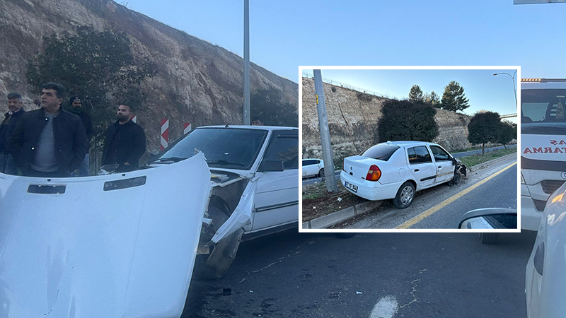 Şanlıurfa’da otomobiller çarpıştı!