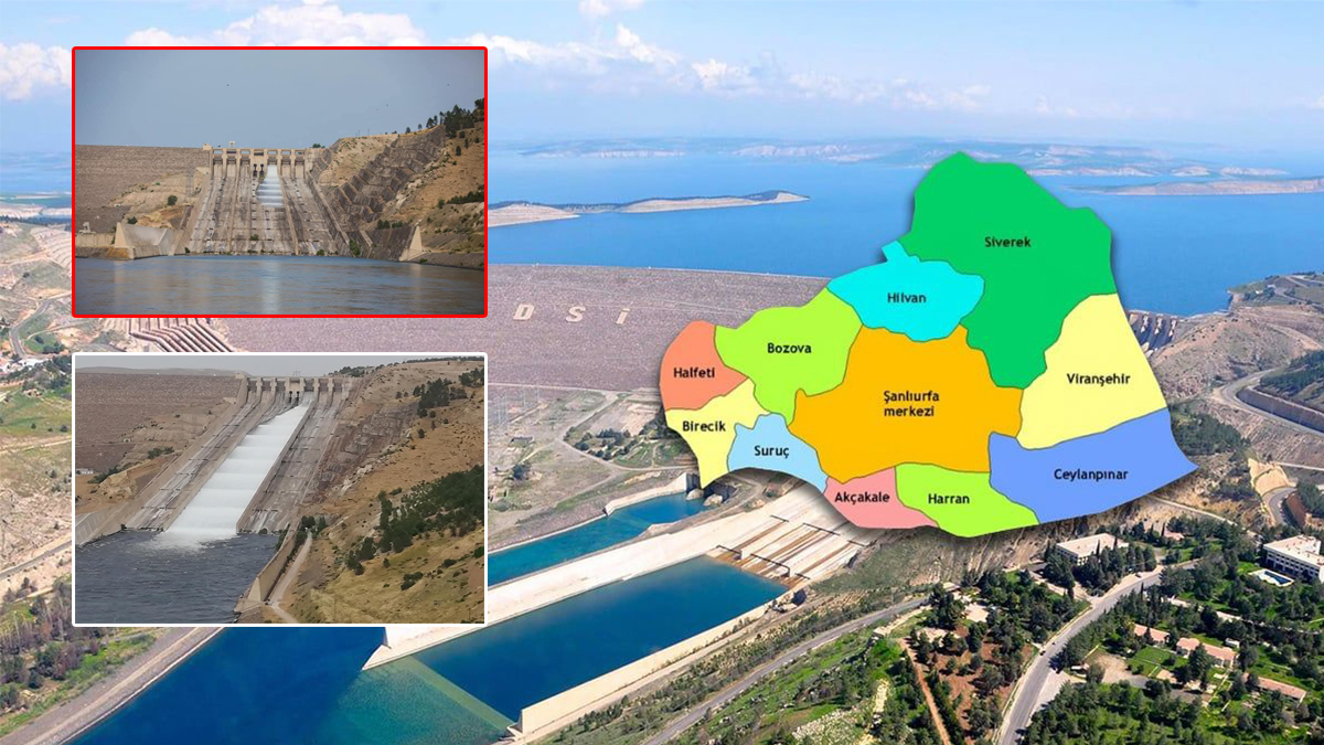 Şanlıurfa’da belediyeden kritik uyarı! Türkiye’nin en büyük barajında kapaklar açılıyor
