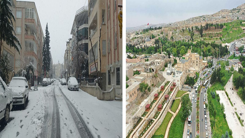Şanlıurfa’da bir ilçe yazı bir ilçe kışı yaşayacak!