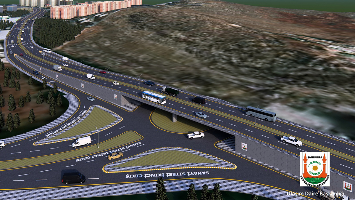 Şanlıurfa’da bu bölgede trafik tarih oluyor! Katlı köprülü kavşak için ilk kazma vuruldu