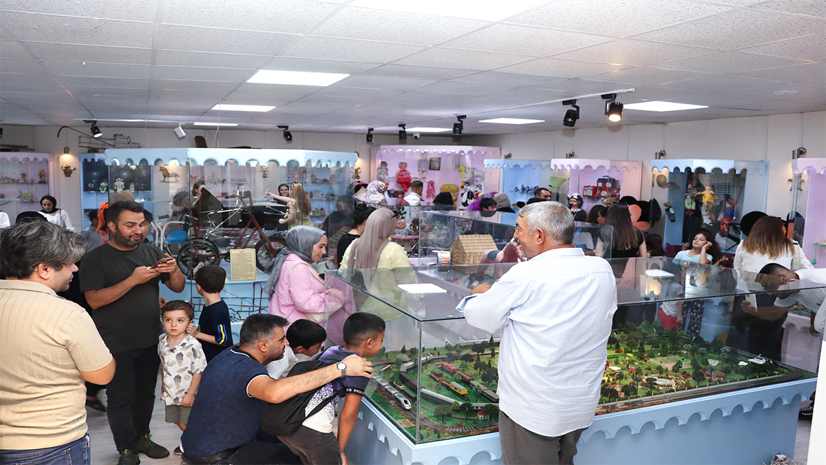 Şanlıurfa’da bu müze yaş sormuyor! Küçükler oynuyor, büyükler hatırlıyor...