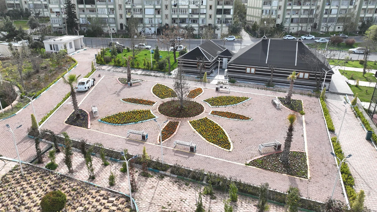 Şanlıurfa’da bu park başka park! Gençlere internet ve çay ücretsiz…