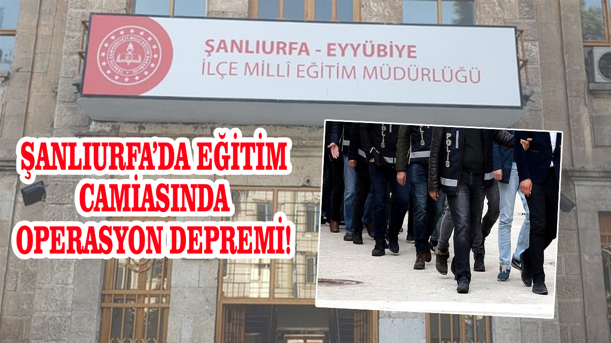 Şanlıurfa’da buz dağının görünen kısmı tamam, sırada görünmeyen kısmı var!