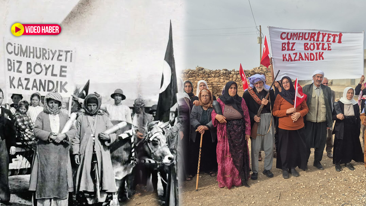 Şanlıurfa’da Cumhuriyetin ruhunu bugüne taşıdılar!