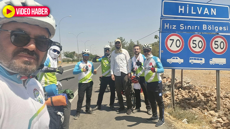 Şanlıurfa’da doğa için 300 km’lik pedal maratonu