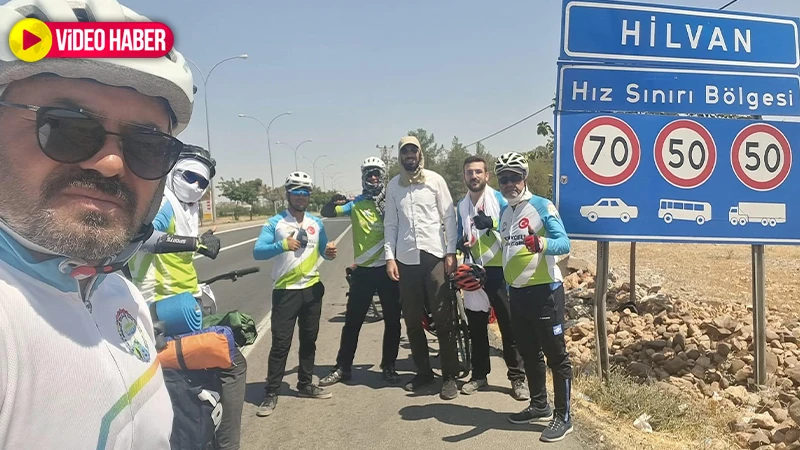 Şanlıurfa’da doğa için 300 km’lik pedal maratonu