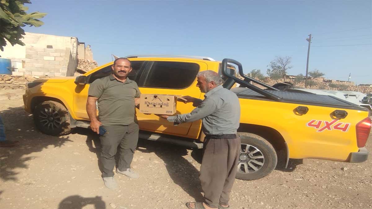 Şanlıurfa’da doğanın nadir misafiri yaralı bulundu