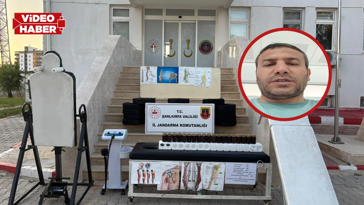 Şanlıurfa’da “Doktor değil, belgeli masörüm" dedi! Suç duyurusunda bulundu