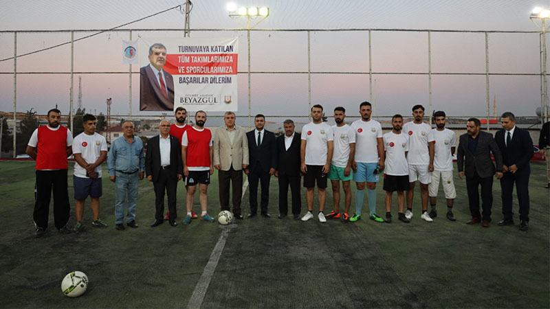 Şanlıurfa'da esnaf sporla buluştu