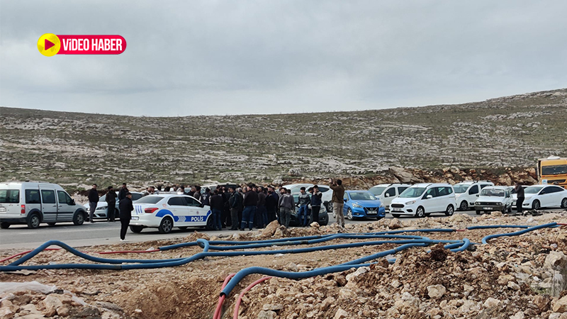 Şanlıurfa’da esnaftan elektrik protestosu: Yolu trafiğe kapattılar