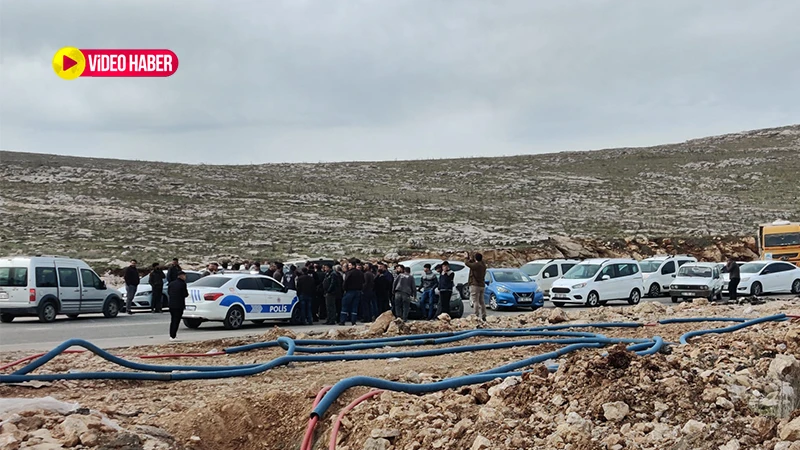Şanlıurfa’da esnaftan elektrik protestosu: Yolu trafiğe kapattılar