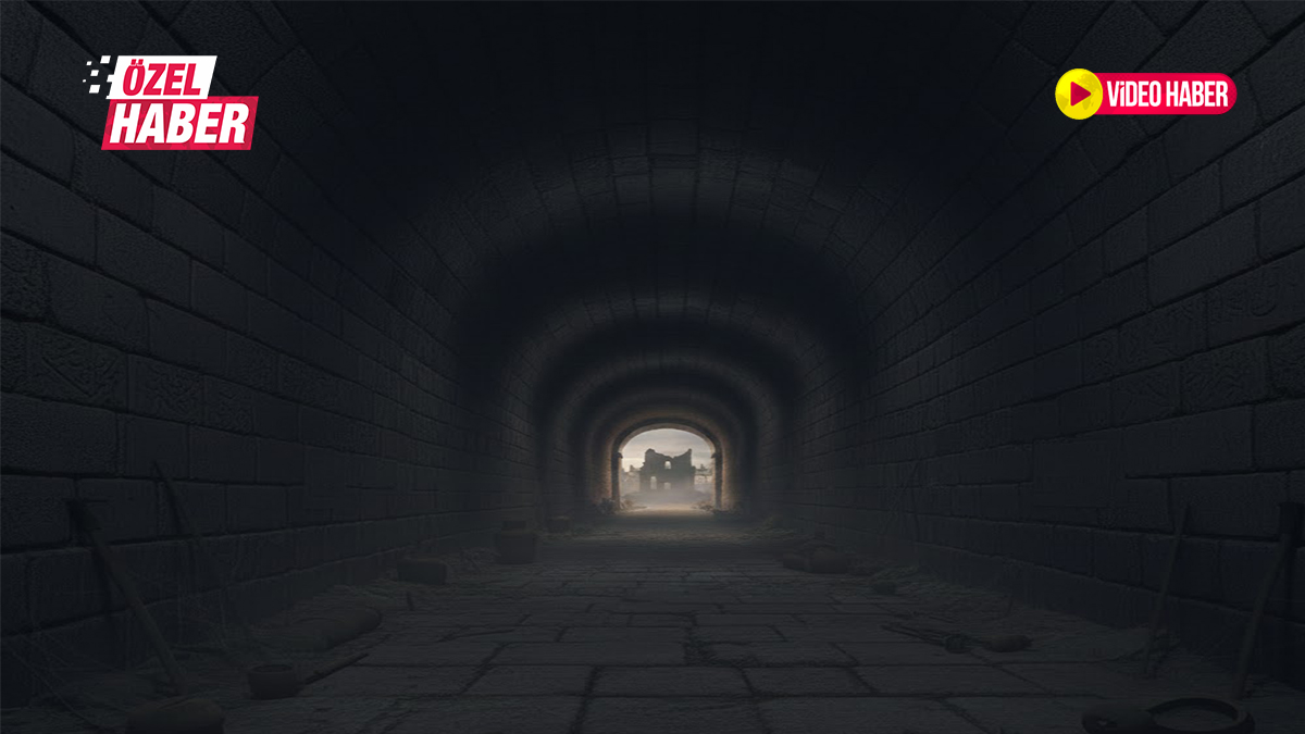 Şanlıurfa’da esrarengiz tünel! Nereye gittiğine inanamayacaksınız…