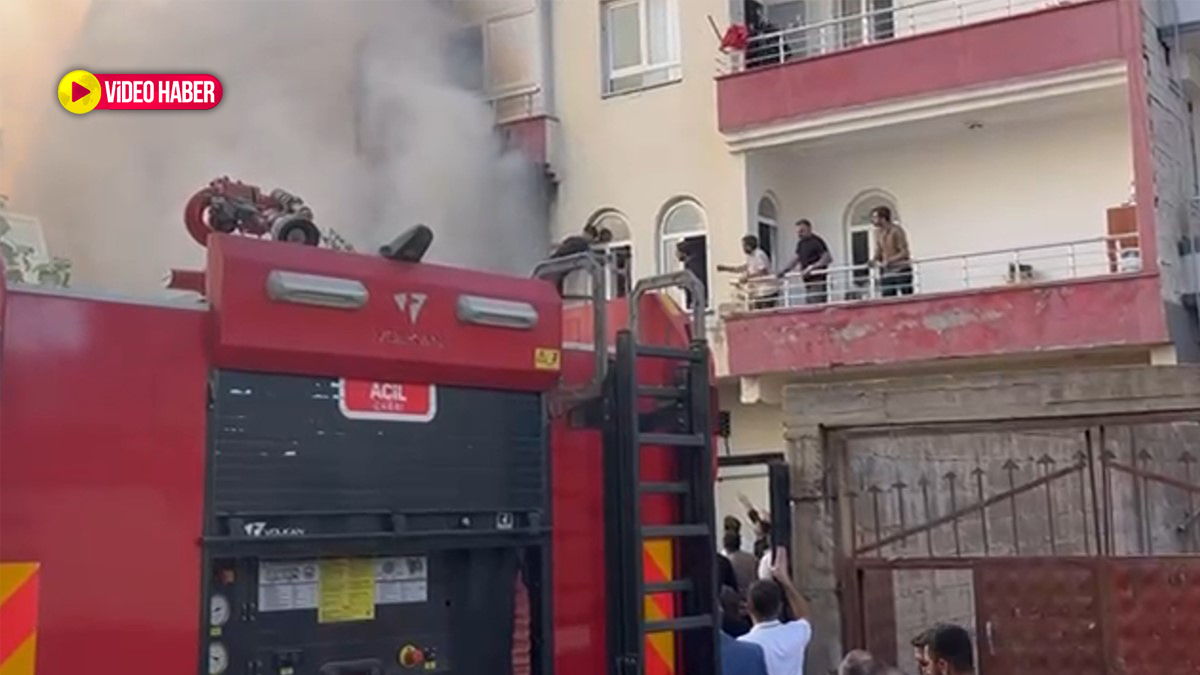 Şanlıurfa’da ev yangını paniğe neden oldu!