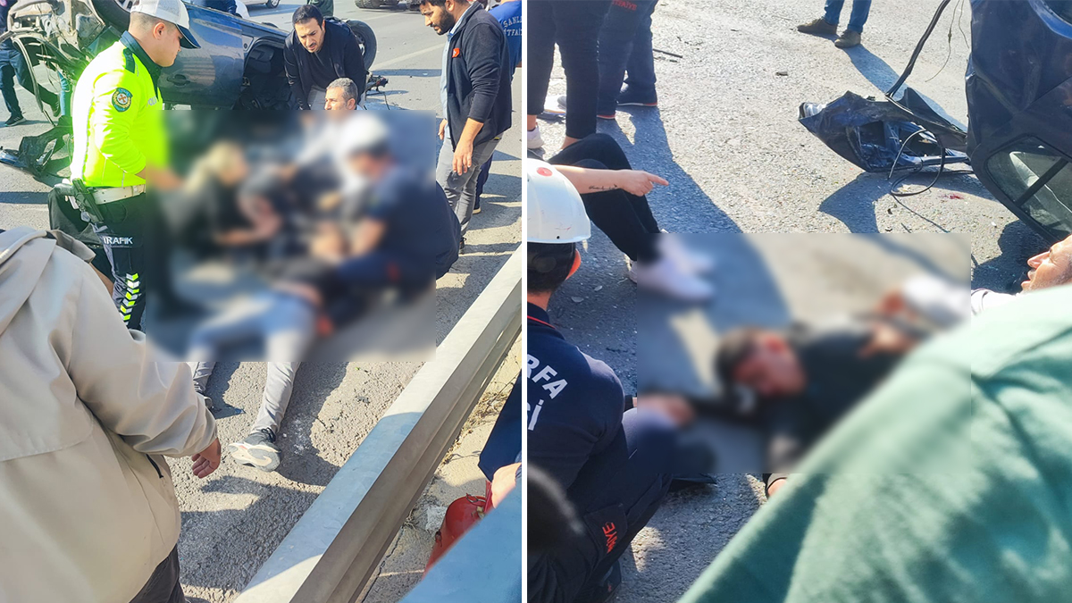 Şanlıurfa’da feci kaza: 3 ağır yaralı!