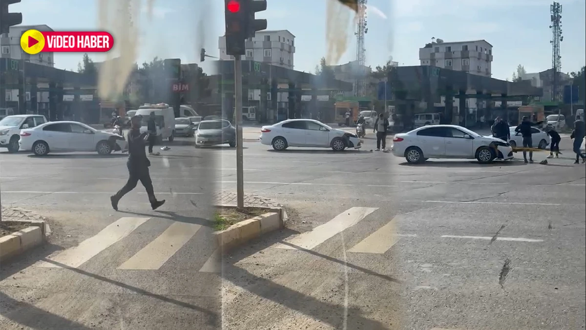 Şanlıurfa’da hatalı şerit değiştirme kaza getirdi!