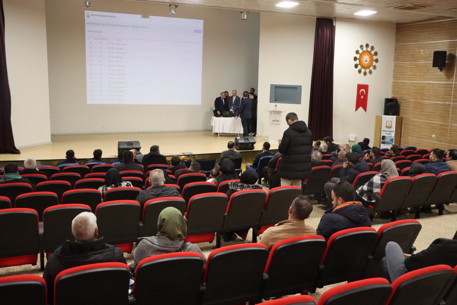 Şanlıurfa'da hobi bahçeleri için kura çekildi: Talihliler belli oldu