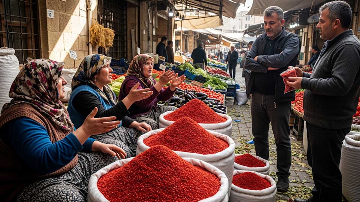 Şanlıurfa’da isot krizi: Ev kadınları 700 TL isteyince ‘çarşı’ karıştı