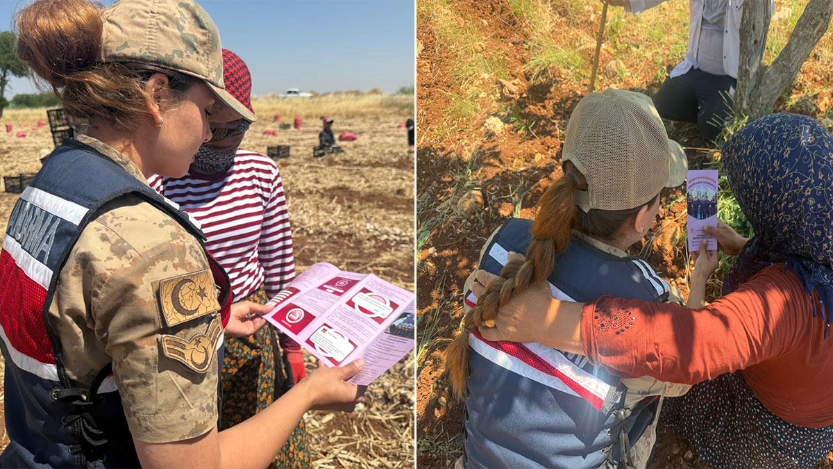 Şanlıurfa'da jandarmadan kadınlar için seferberlik! "Bir telefon kadar yakınınızda!"