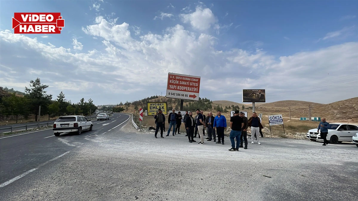 Şanlıurfa'da kavşağın yapımı büyük kazayı mı bekliyor?