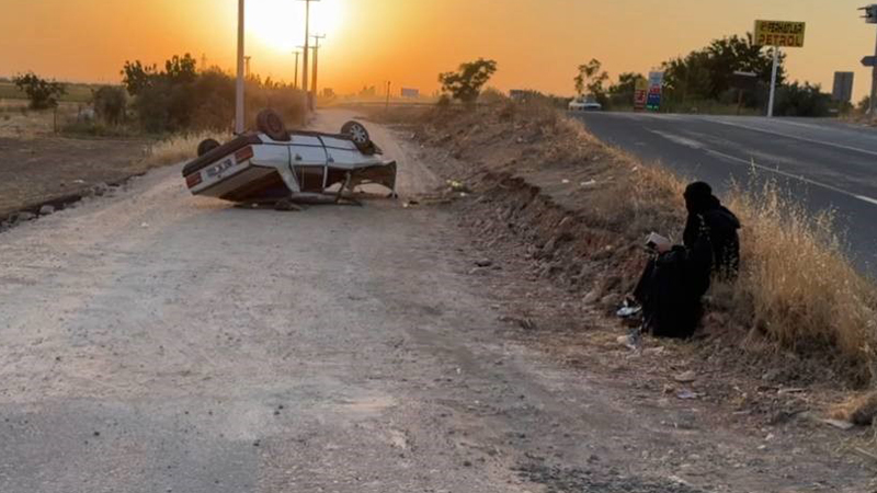 Şanlıurfa’da kaza sonrası kazazede Kur’an-ı Kerim okudu