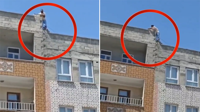 Şanlıurfa’da korku dolu dakikalar!
