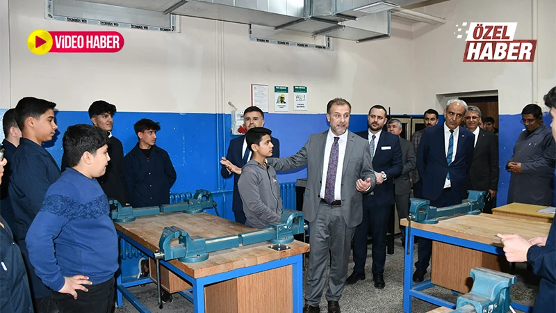 Şanlıurfa'da mesleki eğitimde hedef yüzde 50! Şamlıoğlu: Mesleki eğitim artık ucuz iş gücü değil