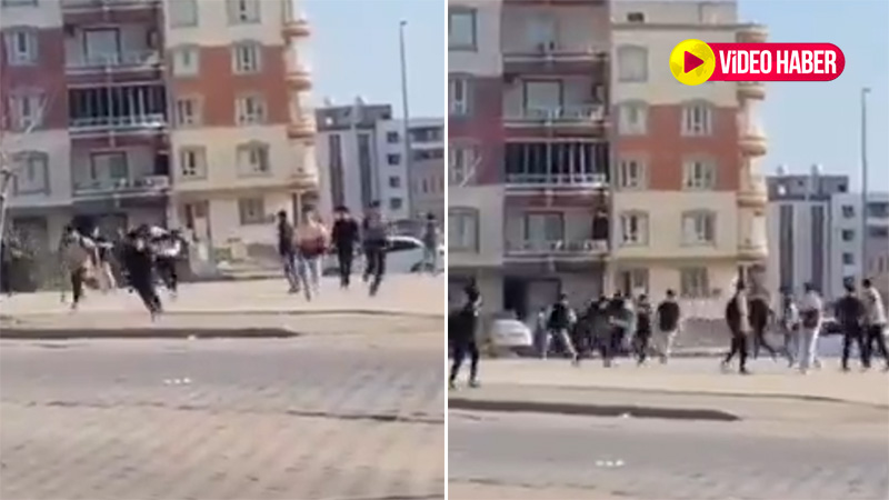 Şanlıurfa’da meydan muharebesi gibi kavga kamerada! Yaralılar var