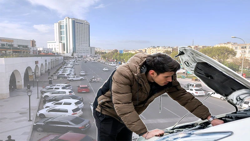 Şanlıurfa’da sabah aracına binen şoku yaşadı!