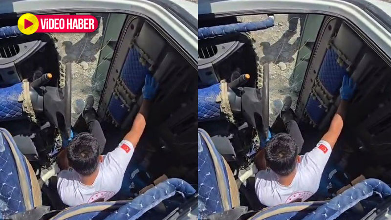 Şanlıurfa’da sağlık ekipleri zamanla yarıştı! Sürücüyü böyle kurtardılar