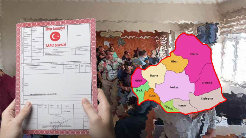 Şanlıurfa'da tapu işlemleri patladı: Son 12 yılda 2,5 milyar TL harç ödendi!