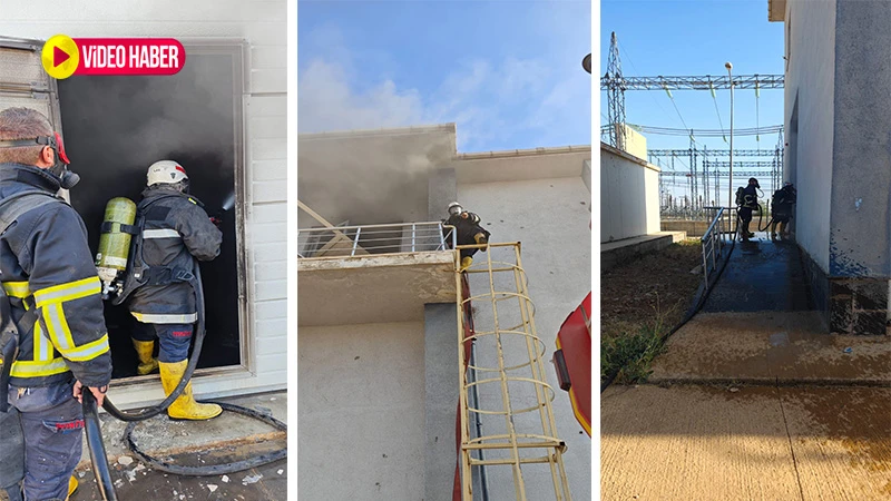 Şanlıurfa'da trafo alev alev yandı: 25 mahalle elektriksiz kaldı…
