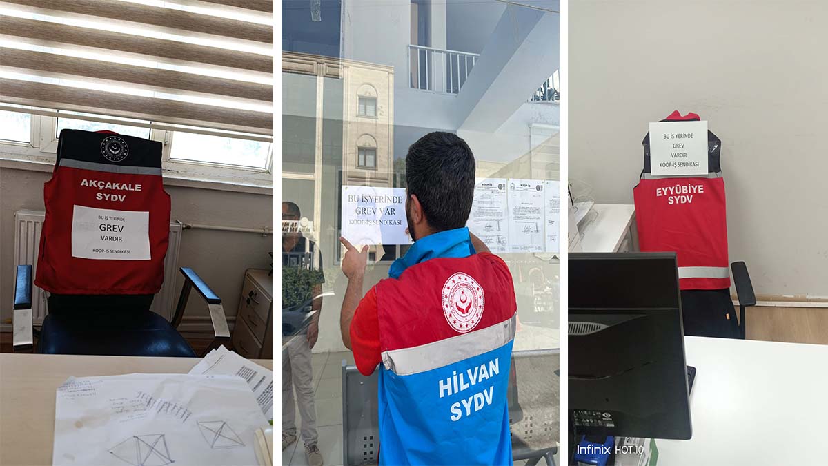 Şanlıurfa’da vakıf çalışanları iş bıraktı!