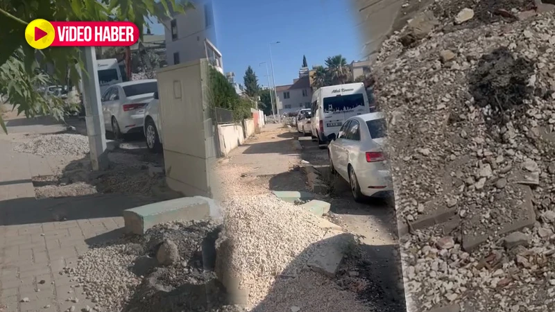 Şanlıurfa’da yarım kalan çalışma…