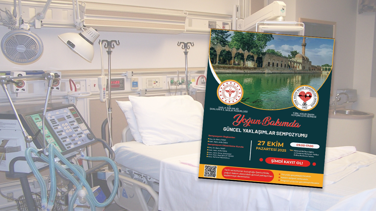 Şanlıurfa’da “Yoğun Bakımda Güncel Yaklaşımlar” masaya yatırılacak