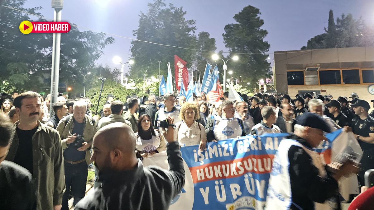 Şanlıurfa’da yoğun güvenlik önlemleri altında yürüyüş!