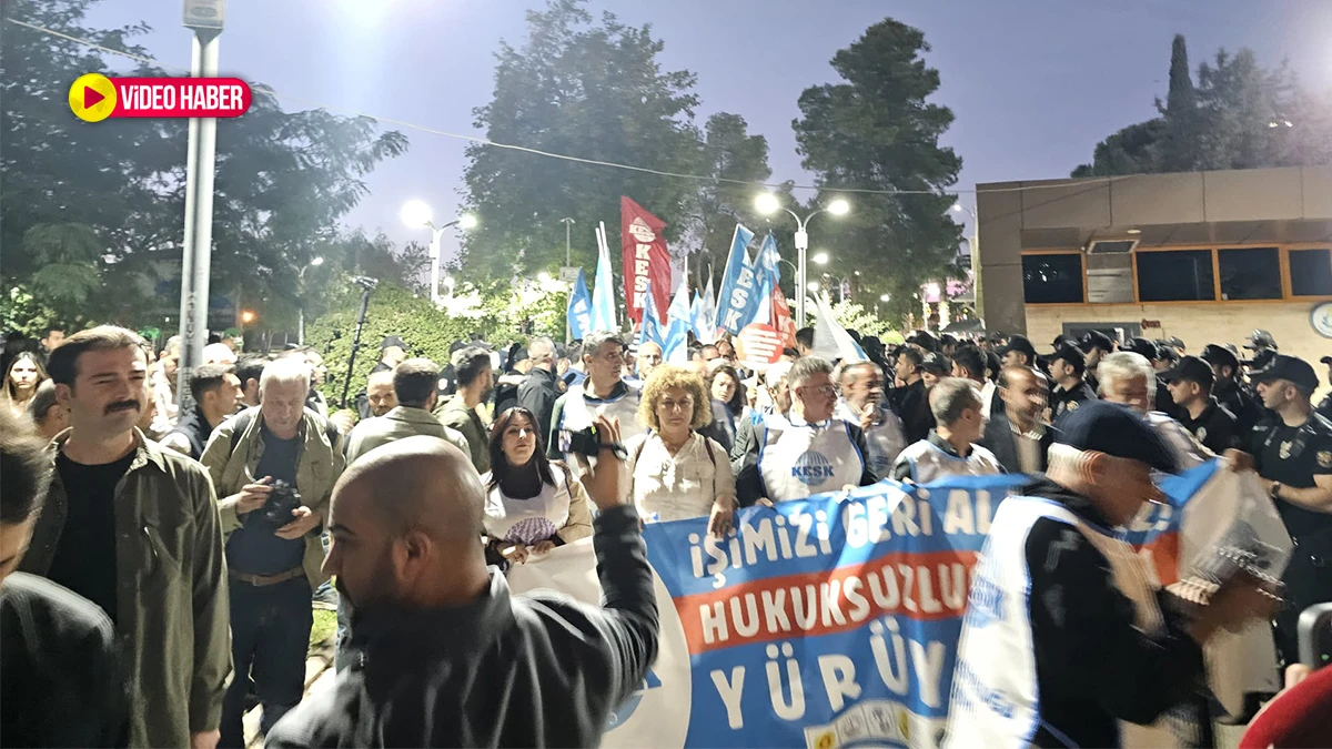 Şanlıurfa’da yoğun güvenlik önlemleri altında yürüyüş!