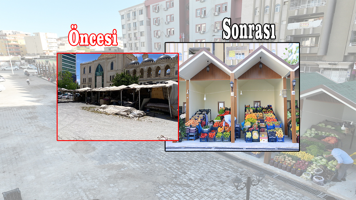 Şanlıurfa'daki bu pazarı tanıyamayacaksınız! Eski halinden eser kalmadı