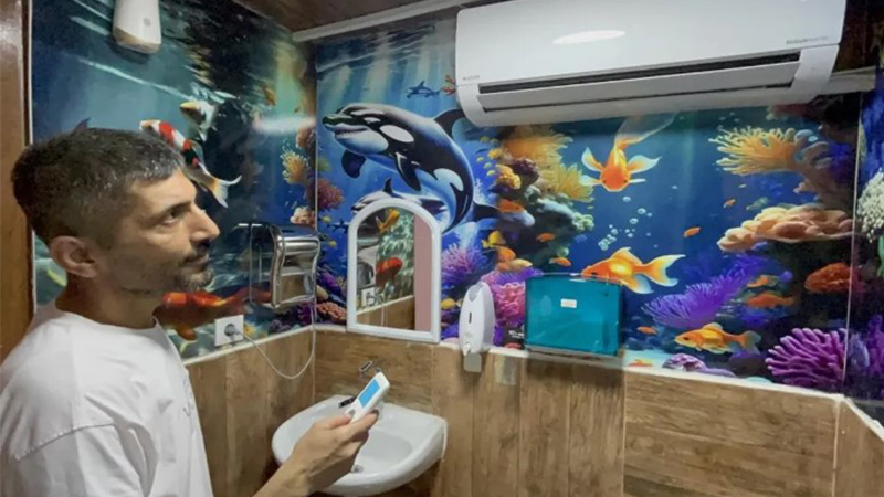 Şanlıurfa'daki işletmeler örnek almalı! Tuvalete girmek eziyet olmuyor