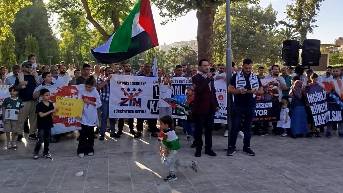 Şanlıurfa’da Gazze dayanışması! Av. Tok: Zulme sessiz kalmayacağız