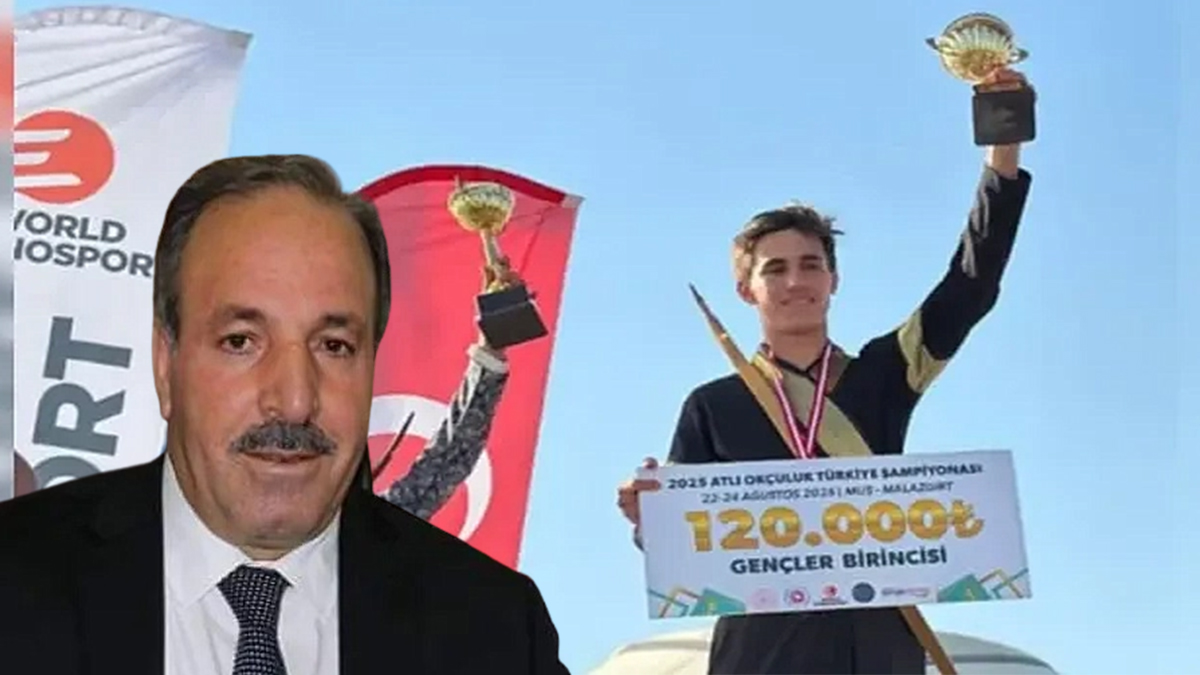 Şanlıurfalı merhum vekilin oğlu Türkiye şampiyonu oldu!