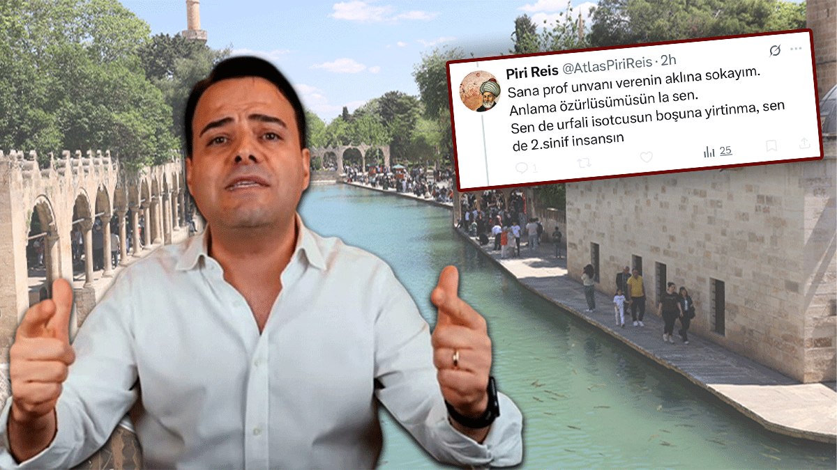 Şanlıurfalılara yönelik ırkçı ve çirkin paylaşım: Şanlıurfalı isim çileden çıktı!